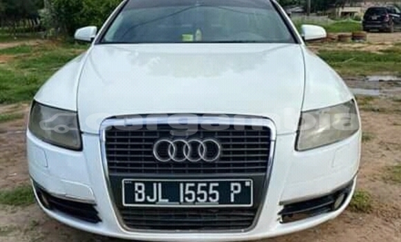 Dieundeu Imported Audi A6 White Auto in Sukuta in Brikama
