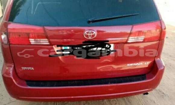 Buy Used Toyota Sienna Red Car in Sukuta in Brikama Buy Used Toyota Sienna Red Car in Sukuta in Brikama