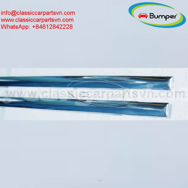 Big with watermark moulding decorative rod sill trim for mercedes 300sl gullwing roadster w198 6