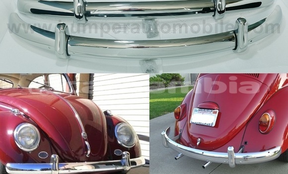Dieundeu Volkswagen Beetle bumpers in Bansang in Janjanbureh Dieundeu Volkswagen Beetle bumpers in Bansang in Janjanbureh