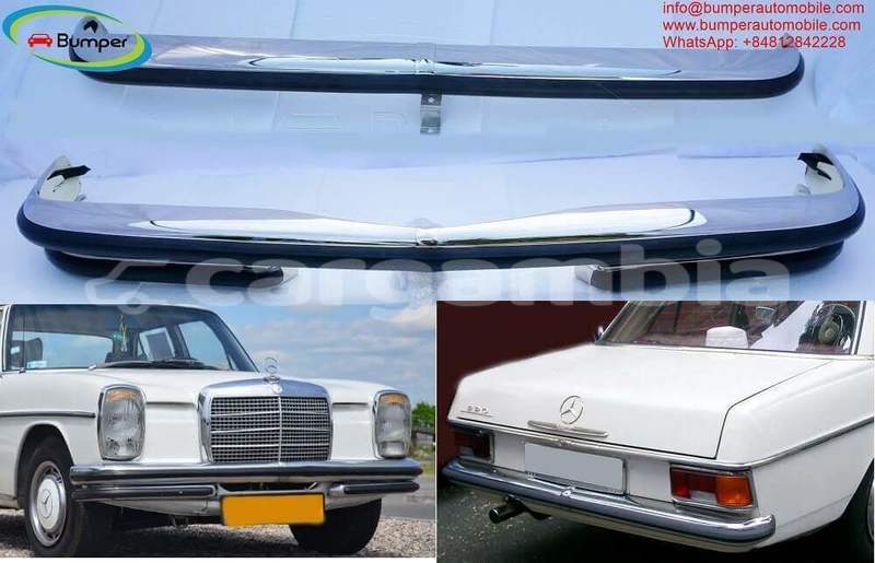 Big with watermark mercedes w114 w115 sedan s1 1968 1976 bumper with front lower 1