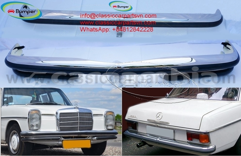 Big with watermark mercedes w114 w115 sedan s1 1968 1976 bumper with front lower 2