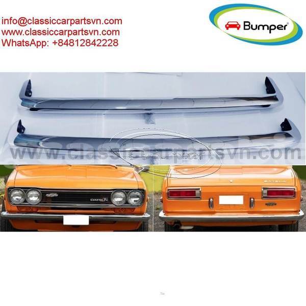 Big with watermark datsun 510 sedan bumper year 1970 1973 or datsun 1600 bumper 1967 1973 
