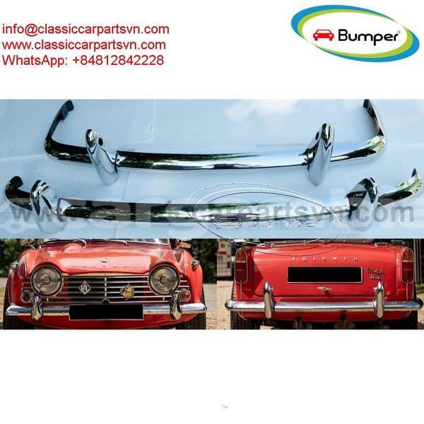 Big with watermark triumph tr4a tr4a irs tr5 tr250 1965 1969 bumpers
