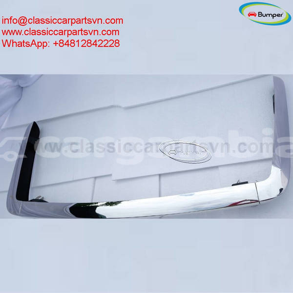 Big with watermark triumph tr6 1974 1976 bumpers. with number license plate shield 3