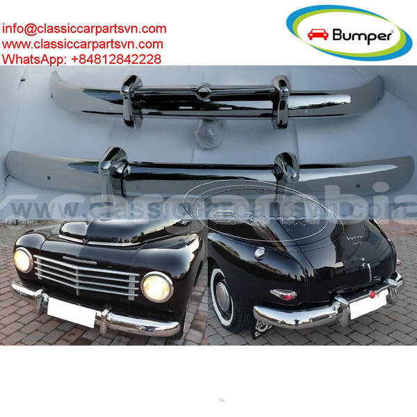 Big with watermark volvo pv 444 bumpers with standard horns
