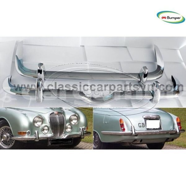 Big with watermark jaguar s type 1963 1968 bumpers new 1