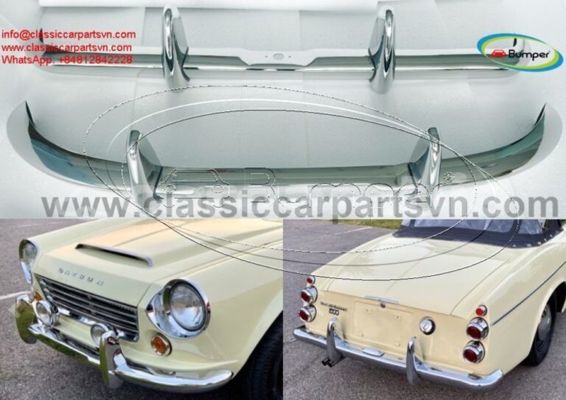 Big with watermark datsun roadster fairlady bumpers with over rider 1