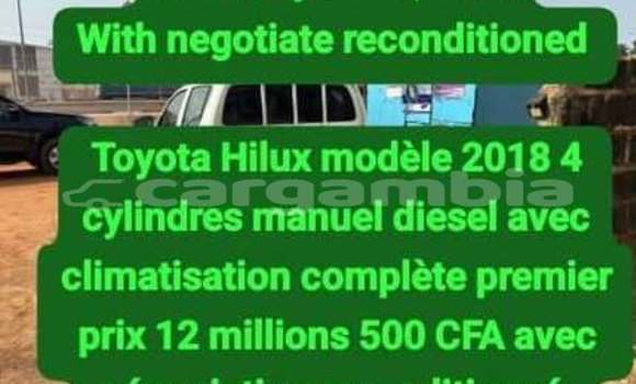 اشتري مستعمل Toyota Hilux White سيارة في Banjul في Banjul اشتري مستعمل Toyota Hilux White سيارة في Banjul في Banjul